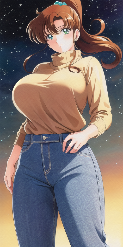 10156-460293008-_lora_MakotoV2_0.7_ kino_makoto, huge_breasts, standing, solo, sweater, starry_sky,, masterpiece, best quality, detailed face, d.png